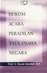 Image of Hukum Acara Peradilan Tata Usaha Negara