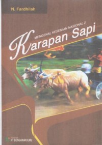 Image of Mengenal kesenian nasional 2 : Karapan sapi