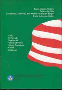 Image of Sastra Madura Modern : Cerkan dan puisi