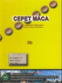 Image of Ceppet maca : ka angguy kelas II tengnga taon ka dhuwa'