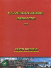 Image of Madoereesch leesboek samengesteld