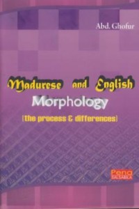 Image of Madurese and english Morphology (the process & differences)