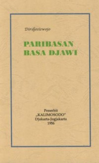 Image of Paribasan basa djawi