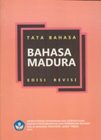 Image of Tata bahasa : bahasa Madura