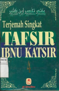 Image of Terjemah Singkat Tafsir Ibnu Katsier : Jil.4