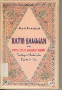 Image of Ratib Samman dan Hikayat syekh Muhammad Samman : Suntingan Naskah Dan Kajian Isi Teks