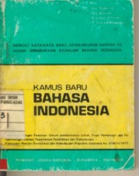 Image of Kamus Baru Bahasa Indonesia