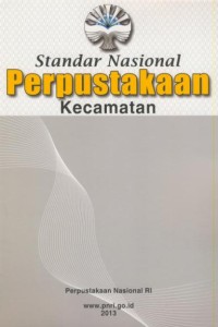 Image of Standar nasioanl perpustakaan : kecamatan