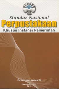 Image of Standar nasioanl perpustakaan : khusus instansi pemerintah
