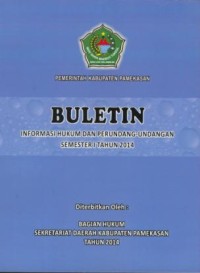 Image of Buletin : Informasi hukum dan perundang-undangan semester 1 tahun 2014