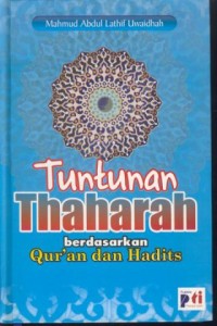 Image of Tuntunan Thaharah berdasarkan Qur'an dan hadits