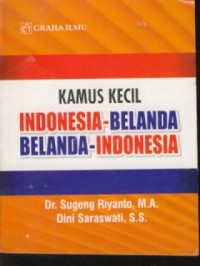 Image of Kamus kecil Indonesia-Belanda Belanda-Indonesia