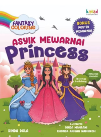 Image of Asyik mewarnai princess