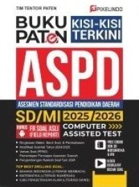 Image of Buku-buku paten kisi-kisi terkini ASPD SD/MI 2025/2026