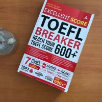 Image of Excellent score : toefl breaker 600++, reach your toefl score