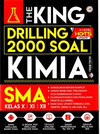 Image of The king drilling 2000 soal kimia SMA