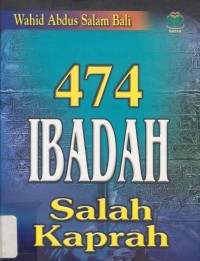 474 Ibadah salah kaprah