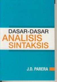 Dasar-dasar Analisis Sintaksis