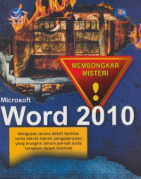 Membongkar Misteri Microsoft Word 2010