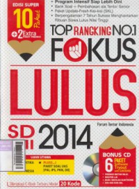 Top rangking no.1 fokus lulus SD/MI 2014