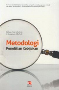 Metodologi penelitian kebijakan