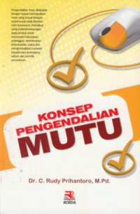 Konsep pengendalian mutu