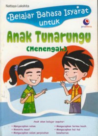 Belajar bahasa isyarat untuk anak tunarungu (menengah)