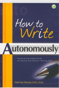 How to write autonomously