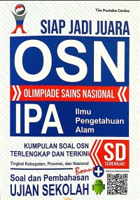 Siap Jadi Juara OSN IPA SD Sederajad