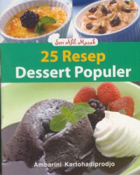 25 resep dessert populer