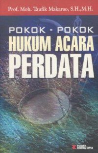 Pokok-pokok hukum acara perdata