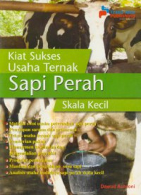 Kiat sukses usaha ternak sapi perah skala kecil