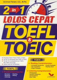 2 in 1 lolos cepat toefl & toeic