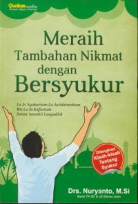 Meraih tambahan nikmat dengan bersyukur