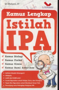 Kamus lengkap istilah IPA