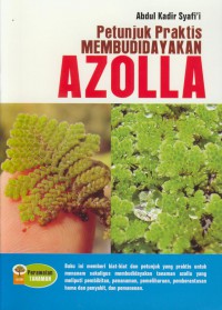 Petunjuk praktis membudidayakan azolla