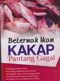 Beternak ikan kakap pantang gagal