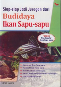 Siap-siap jadi juragan dari budidaya ikan sapu-sapu