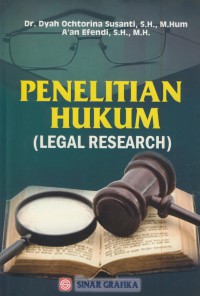 Penelitian hukum (legal research)