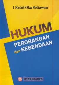 Hukum perorangan dan kebendaan