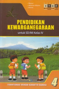 Pendidikan kewarganegaraan untuk sd/mi kelas iv