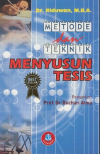 Metode dan teknik menyusun tesis