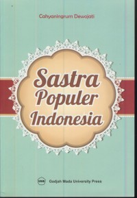 Sastra populer Indonesia