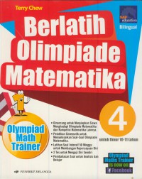 Berlatih olimpiade matematika 4 : untuk umur 10-11 tahun