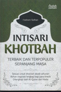 Intisari khotbah : terbaik dan terpopuler sepanjang masa