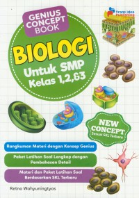 Genius concept book : biologi untuk smp kelas 1, 2, & 3