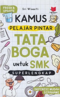 Kamus pelajar pintar tata boga untu smk super lengkap