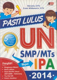 Pasti lulus UN SMP/MTS mapel IPA 2014