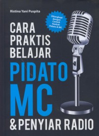 Cara praktis belajar pidato mc & penyiar radio