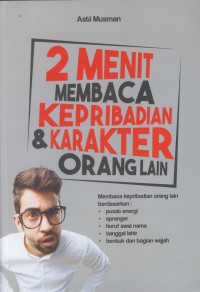 2 menit membaca kepribadian & karakter orang lain